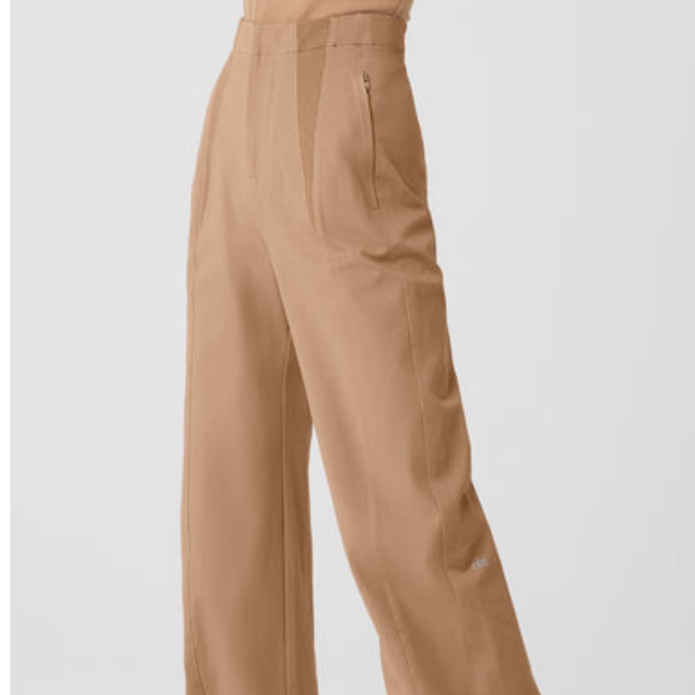 All yoga high waist on point moto trouser
